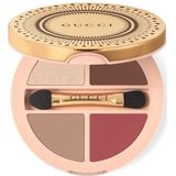 Oogschaduw Palet - 4 Kleuren - Goud - Mengbare Formules