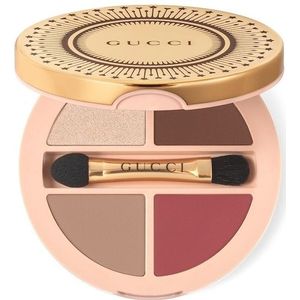 Gucci Gucci Beauty Palette de Beauté Quatuor Eye, Cheek and Lip Palette Oogschaduw 8 g 1 - SUMMERINA BROWN
