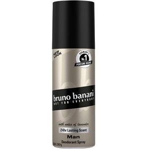 bruno banani Man Deo-Bodyspray, lichaamsspray met tijdloze, frisse, oosterse herengeur, 24 uur lang aanhoudend, 50 ml