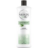 Nioxin scalp relief Shampoo 1000ml - Normale shampoo vrouwen - Voor Alle haartypes