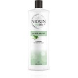 Nioxin scalp relief Shampoo 1000ml - Normale shampoo vrouwen - Voor Alle haartypes