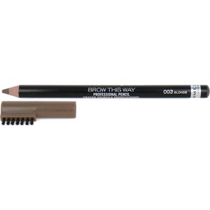 Rimmel - Brow This Way - Wenkbrauwpotlood - Tint 003 Blonde - 1,4 g