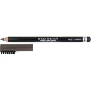 Rimmel - Brow This Way - Wenkbrauwpotlood - Ash Brown - 1,4 gr