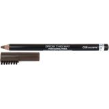 Rimmel - Brow This Way - Wenkbrauwpotlood - Tint 006 Brunette - 1,4 gr
