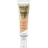 Max Factor - Miracle Pure Foundation - Kleur 82 Deep Bronze - Huidverzorging