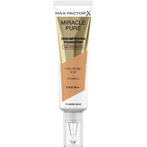 Max Factor - Miracle Pure Foundation 30 ml 70 Warm Sand