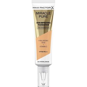 Max Factor - Miracle Pure Skin Improving Foundation - 33 Crystal Beige - Huidverzorging