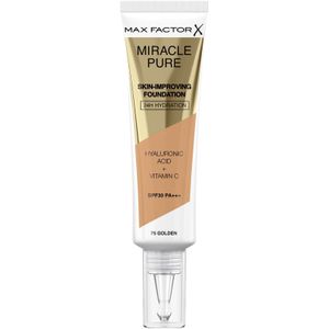 Max Factor - Miracle Pure - Foundation - 75 Golden - 30 ml