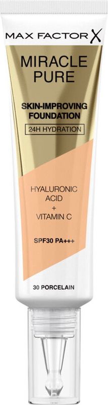 Max Factor - Miracle Pure Foundation - 30 Porcelain - 30 ml