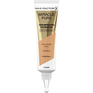 Max Factor - Miracle Pure Skin Improving Foundation - 55 Beige - 30ml