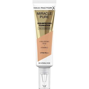 Max Factor - Miracle Pure - Vegan Foundation - 50 Natural Rose
