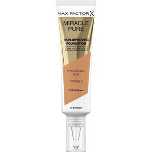 Max Factor Make-up Gezicht Miracle Pure Foundation 080 Bronze