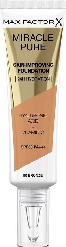 Max Factor - Miracle Pure - Foundation - 80 Bronze - 30 ml