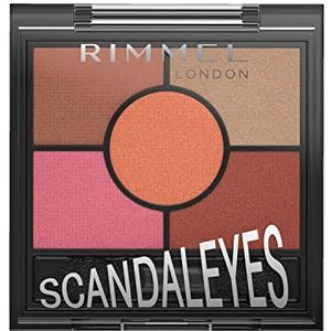 Rimmel London Scandaleyes 5 Pan Palette Oogschaduw - 004 Burgundy Pink