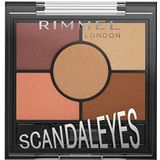 Rimmel - ScandalEyes Oogschaduw Palette - Tint 005 Sunset Bronze - 3,8 g
