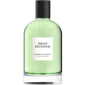 David Beckham Aromatic Green Eau de Parfum voor heren, houtachtige geur, 100 ml