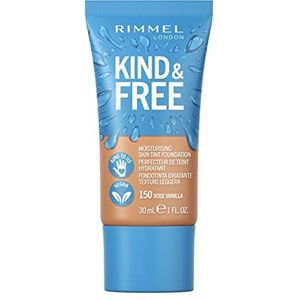 Rimmel London KIND & FREE Foundation - 150 Rose Vanilla - Vegan - Hydraterend
