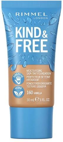 Rimmel London KIND & FREE Foundation - 160 Vanilla - Vegan - Hydraterend