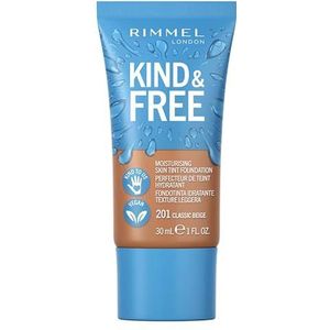 Rimmel London - Kind & Free Vegan Foundation 30 ml 201 - Classic Beige