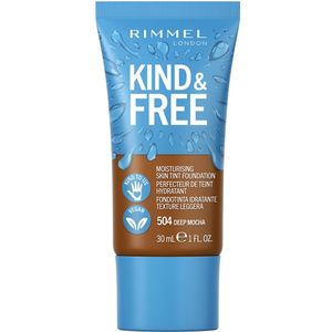 Rimmel London - Kind & Free Vegan Foundation 30 ml 504 - Deep Mocha
