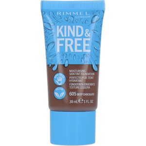 Rimmel London - Kind & Free Vegan Foundation 30 ml 605 - Deep Chocolate