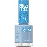 Rimmel London KIND & FREE Vegan Nagellak - 152 Tidal Wave Blue