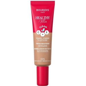 Bourjois - Healthy Mix - Foundation - Tint 005 Medium Deep - 30 ml