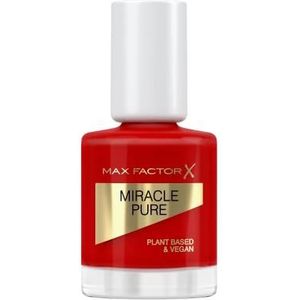 1+1 gratis: Max Factor Miracle Pure Vegan Nagellak 305 Scarlet Poppy 12 ml