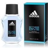 adidas Ice Dive Eau de Toilette, langanhaltender Herren-Duft mit belebender Zitrusnote und aromatischem Patschuli, 50 ml