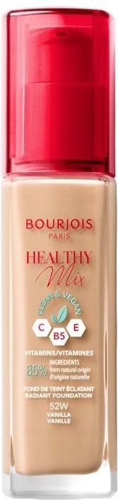 Bourjois - Healthy Mix Foundation - 30 ml - Vegan - 52 Vanilla