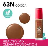 Bourjois - Healthy Mix Clean Foundation - Cocoa - Foundation - Lichte Formule