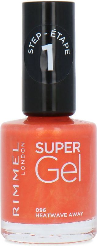 Rimmel - Super Gel - Nagellak - Tint 096 Heatwave Away - 12 ml