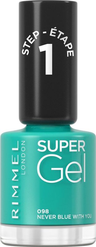 Rimmel - Super Gel - Nagellak - Tint 098 Never Blue With You - 12 ml