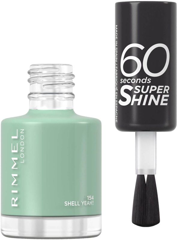 Rimmel - 60 Seconds Super Shine - Nagellak - Tint 154 Shell Yeah - 8 ml