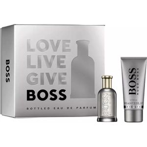 Hugo Boss Bottled Giftset - 50 ml eau de parfum spray + 100 ml douchegel - cadeauset voor heren