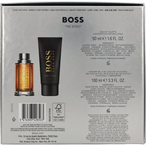 Parfumset voor Heren Hugo Boss Boss The Scent EDT 2 Onderdelen