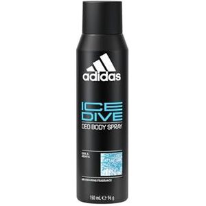 Adidas - Ice Dive Deodorant Body Spray, deodorant in het formaat spray, 150 ml