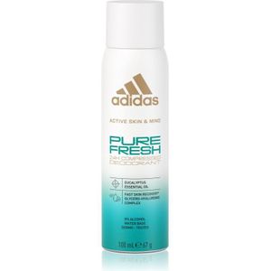 Adidas Pure Fresh Deodorant Spray 24h 100 ml