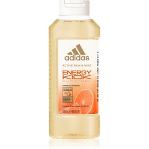 Adidas - Active Skin & Mind – Energy Kick douchegel voor dames, formule biologisch afbreekbaar, 98% Clean & Vegan en gerecyclede fles, 400 ml