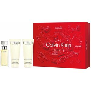Calvin Klein Eternity Geschenkset 50ml EDP + 100ml Douchegel + 100ml Body Lotion