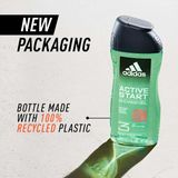 Adidas - 3 in 1 Active Start - Douchegel - 400 ml