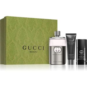 Gucci Guilty Pour Homme Gift Set ( Eau de Toilette 90 ml + deodorant stick 75 ml + geparfumeerde douchegel 50 ml )