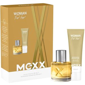 Mexx geschenkset eau de toilette 20 ml & douchegel 50 ml