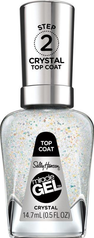 Sally Hansen - Miracle Gel - Nagellak - 105 Crystal Top Coat - 14,7 ml