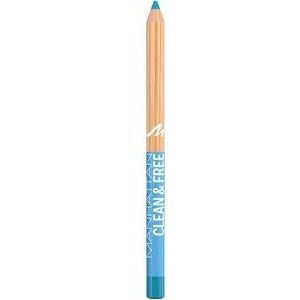 Manhattan Make-up Ogen Clean + Free Eyeliner Pencil 006 Anime Blue
