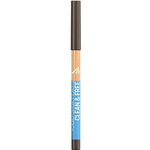 Manhattan Make-up Ogen Clean + Free Eyeliner Pencil 002 Pecan Brown