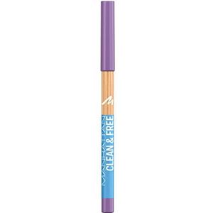 Manhattan Make-up Ogen Clean + Free Eyeliner Pencil 003 Grape