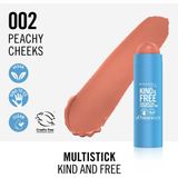 Rimmel Kind & Free - Oogschaduw - Tint 002 Peachy Cheeks - 5 gr