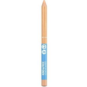 Rimmel Kind & Free Eyeliner met Intensieve Kleur Tint 5 Creamy White 1,1 gr