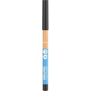 Rimmel Kind & Free Eyeliner met Intensieve Kleur Tint 1 Pitch Black 1,1 gr